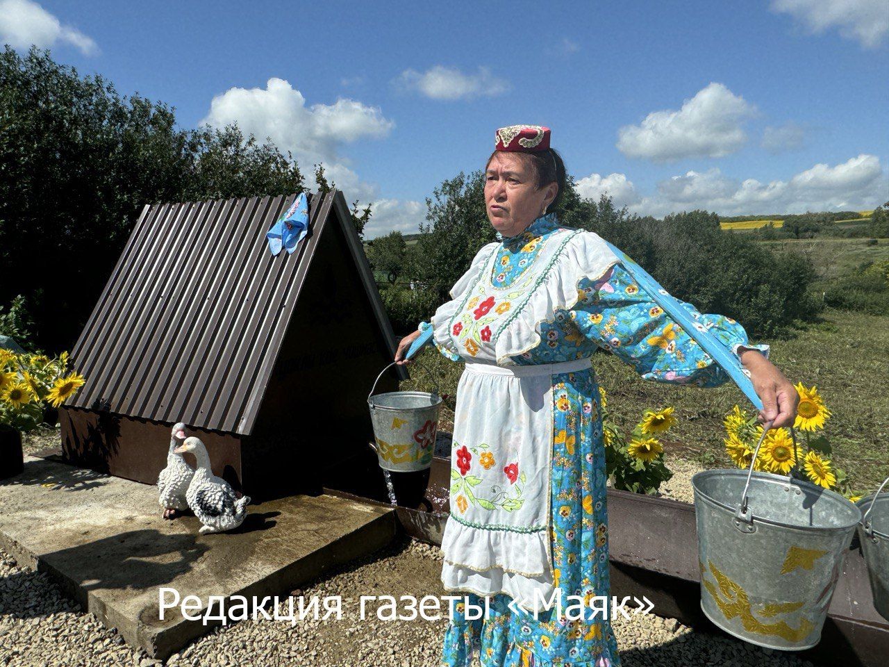 В селе Ильбяково состоялось открытие нового магазина и благоустроенного родника