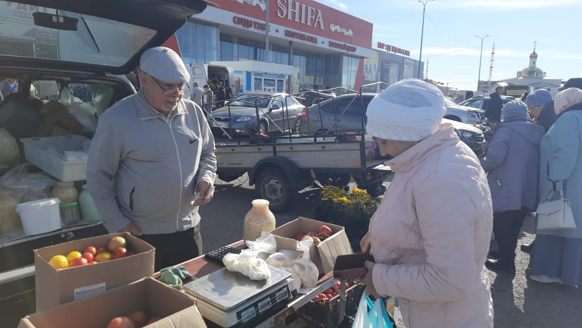 В Азнакаево прошла праздничная сельскохозяйственная ярмарка