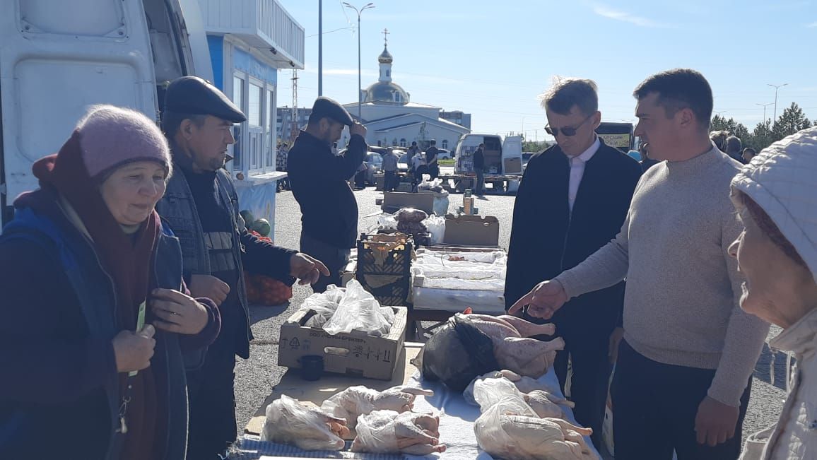 В Азнакаево прошла праздничная сельскохозяйственная ярмарка