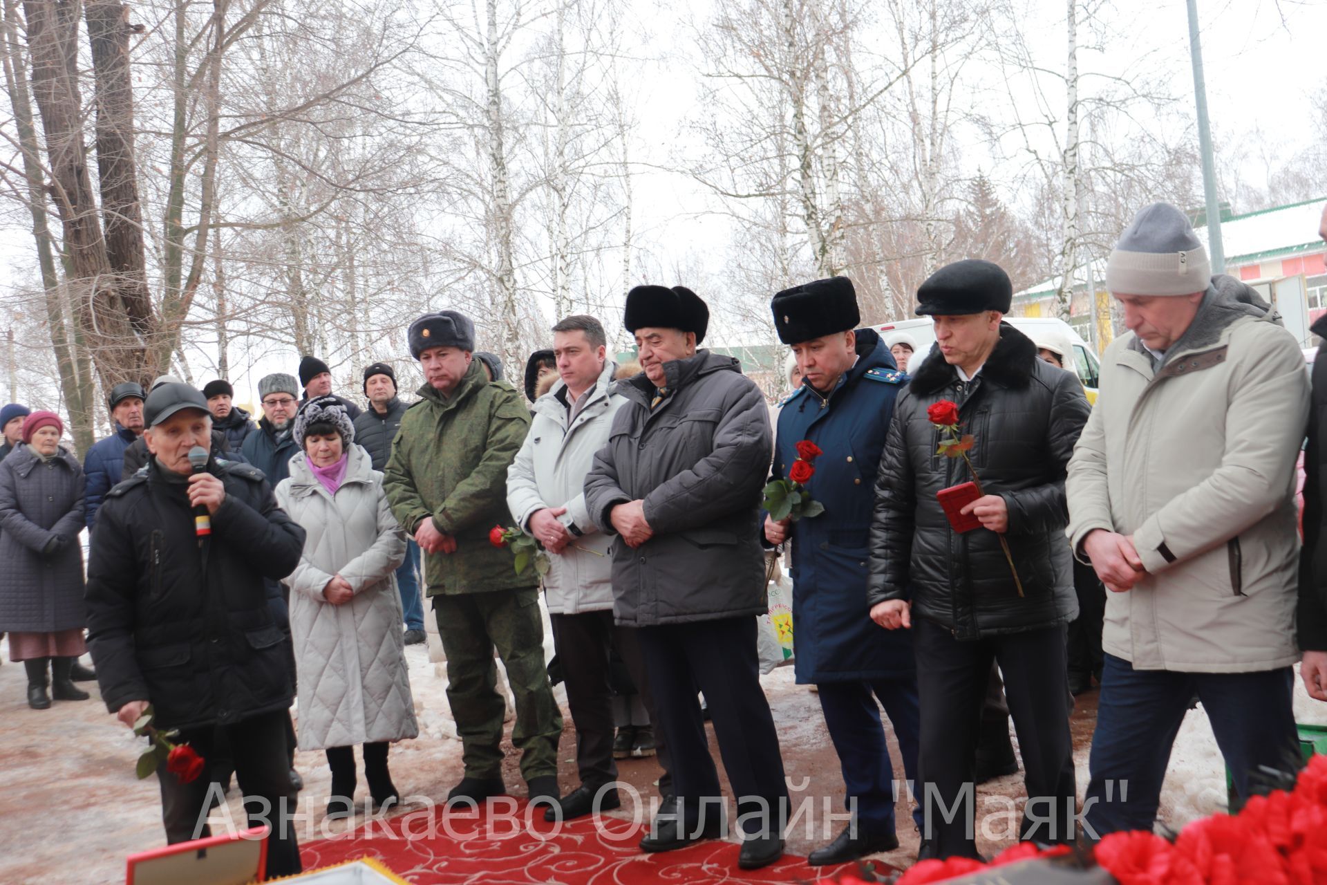 Азнакаево простилось с последним солдатом Великой Победы Гайнуллой Гаффазовичем Аюповым