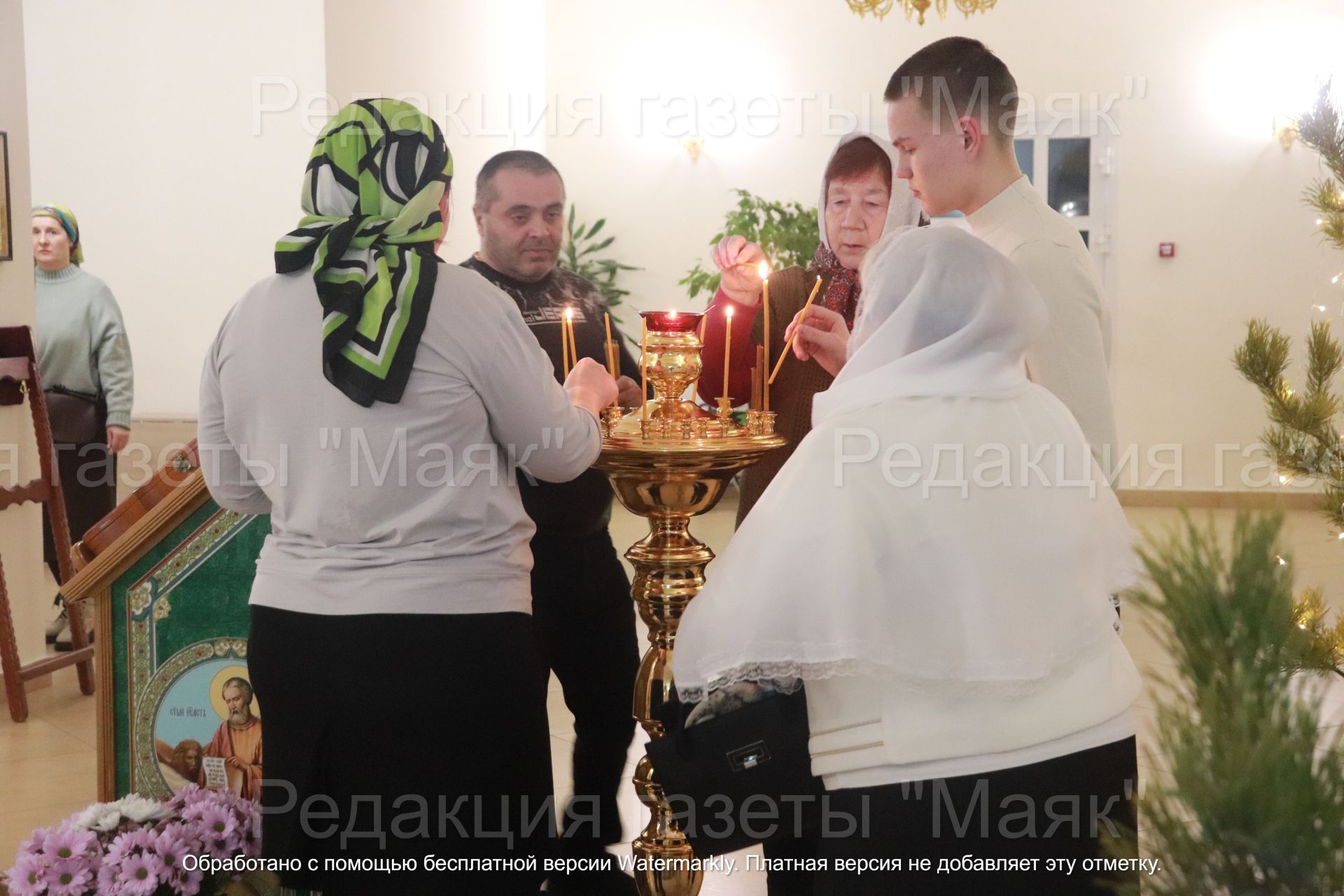 В Азнакаевском районе сегодня празднуют Рождество