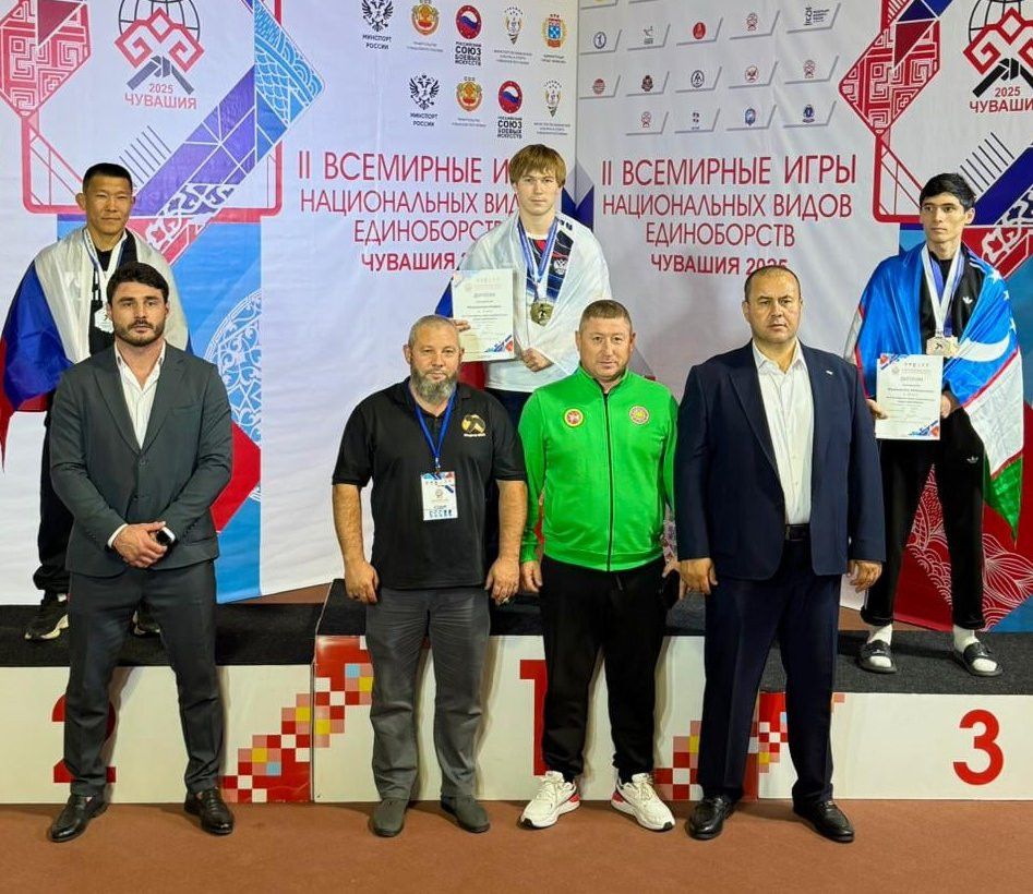 Ильфат Миннегалиев – двукратный победитель Кубка мира по борьбе на поясах
