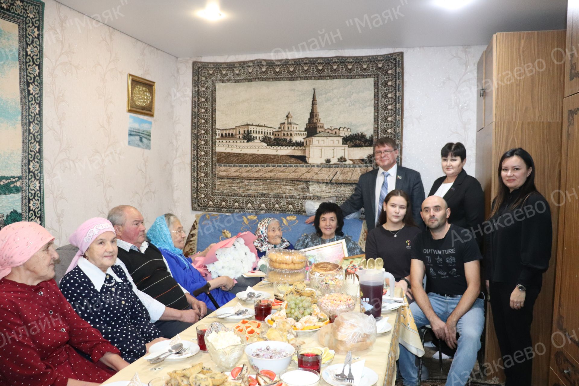 В поселке Победа отметили 100-летие Магсумы Абдуллиной