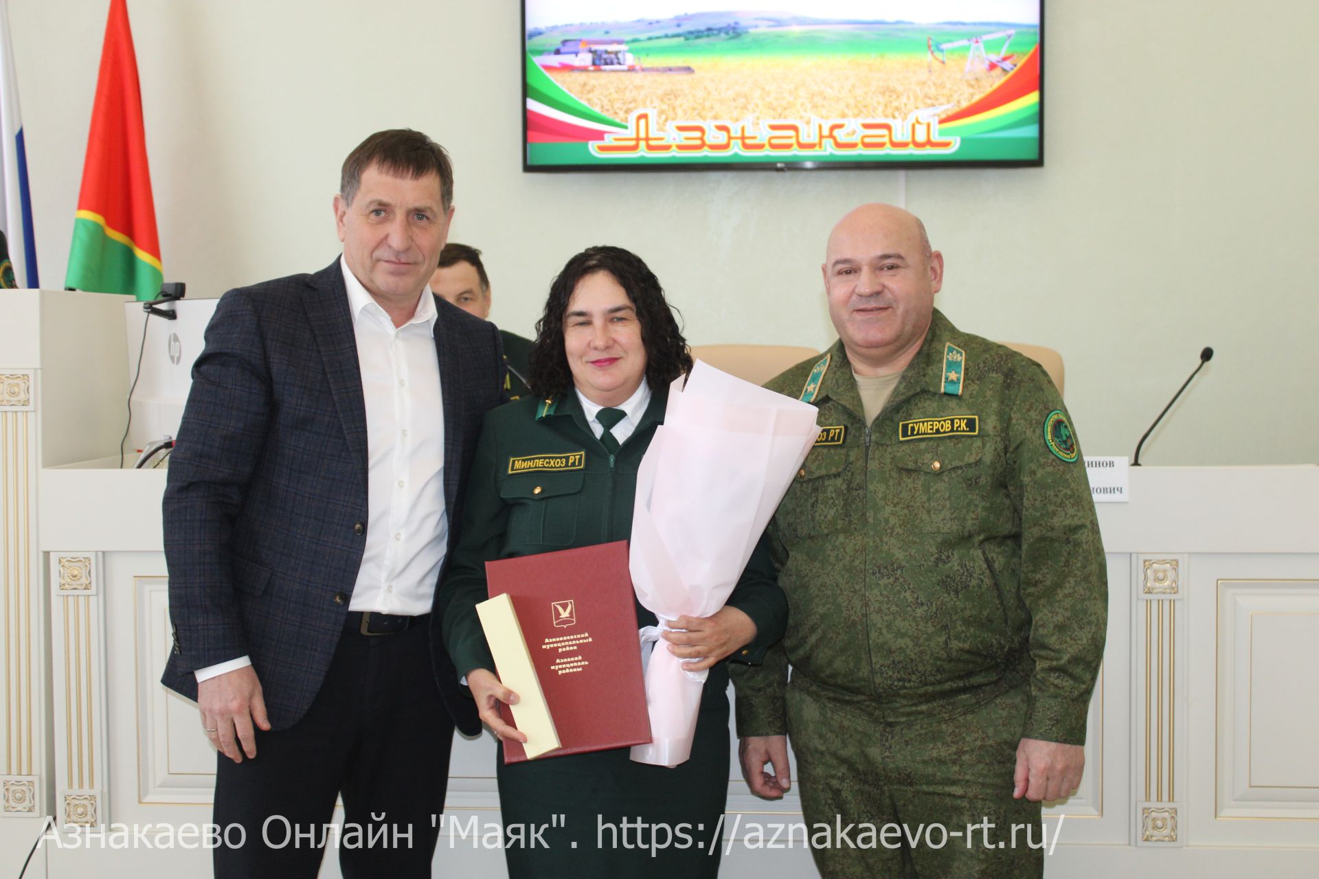 Азнакайга урман хуҗалыгы министры урынбасары килде