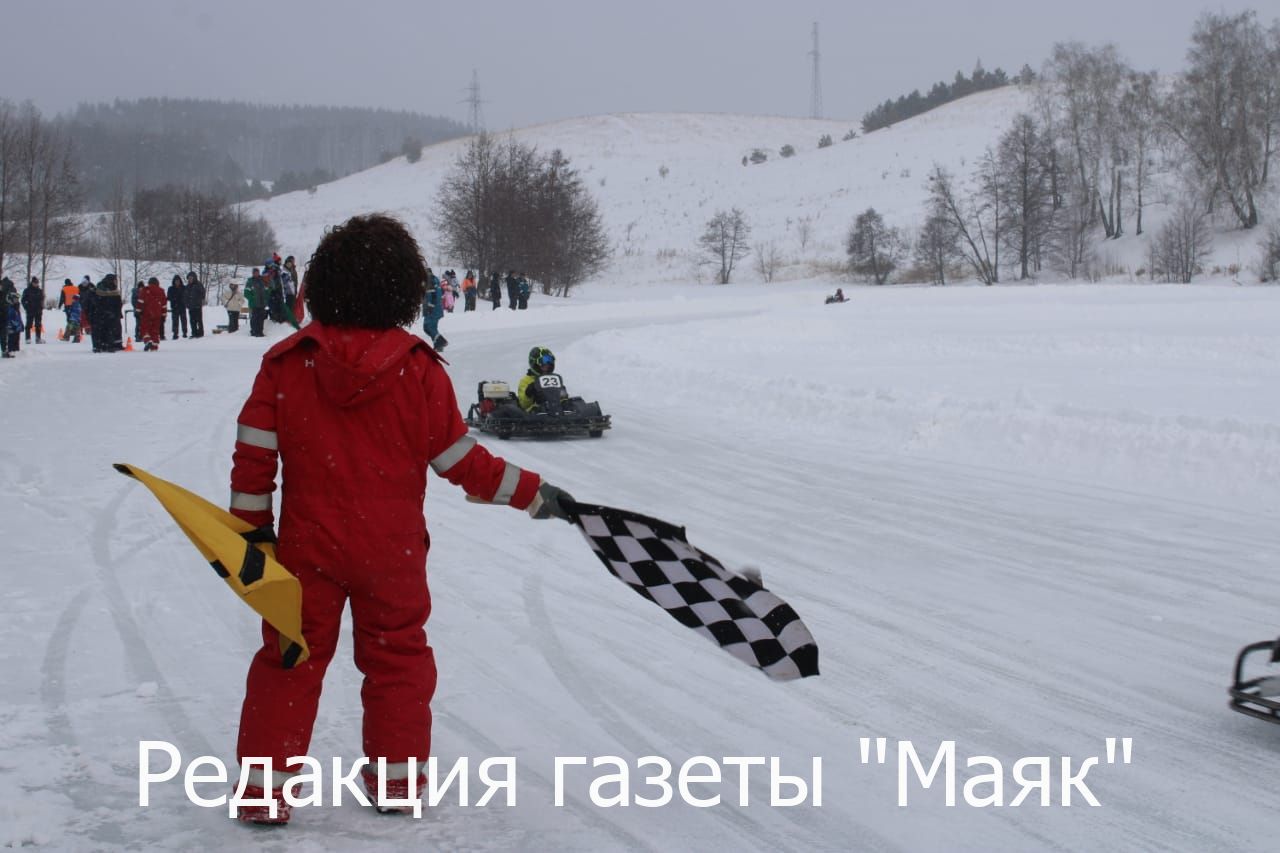 Азнакайда кышкы картинг ярышлары үтте