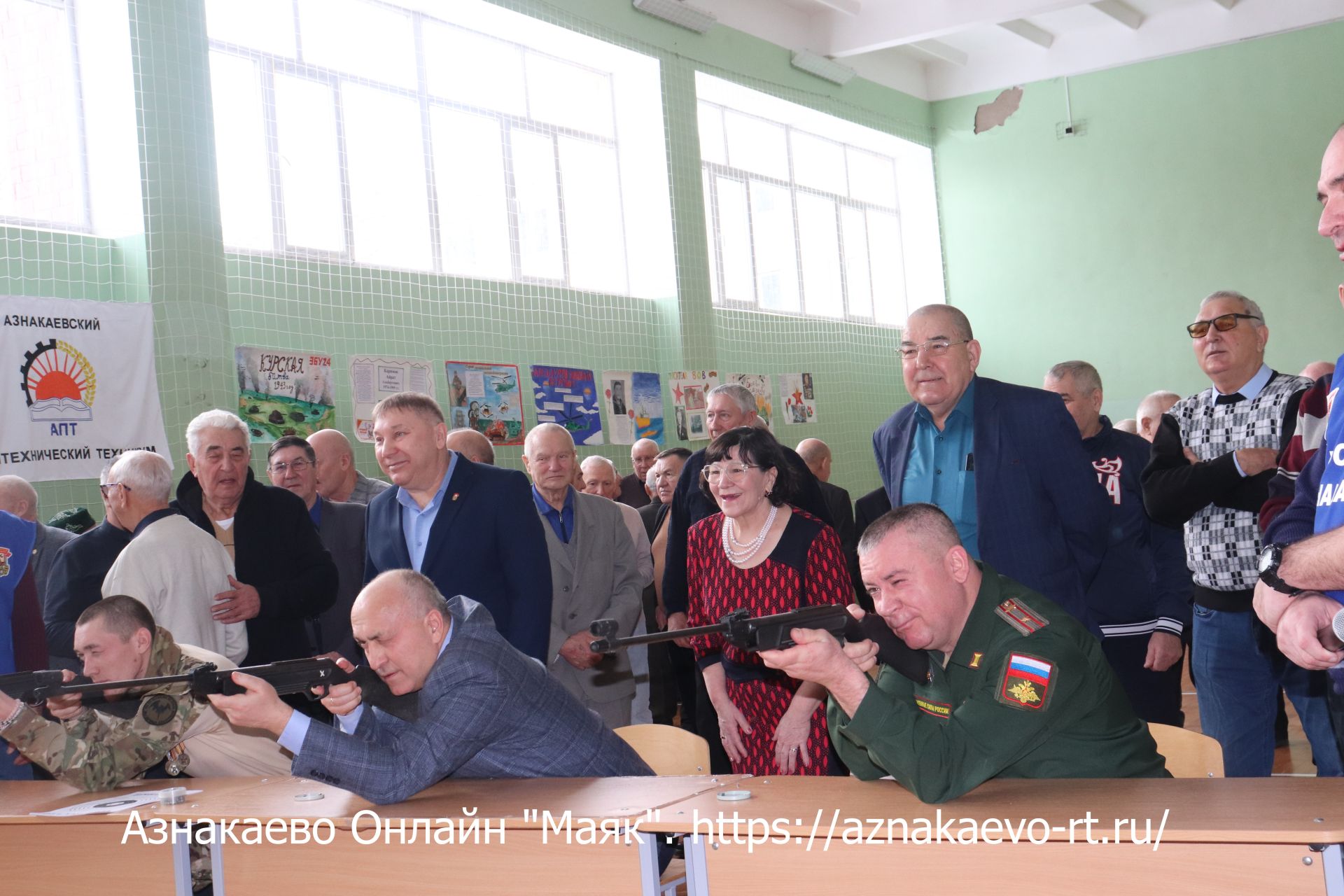 В Азнакаево состоялся конкурс «Ворошиловский стрелок»