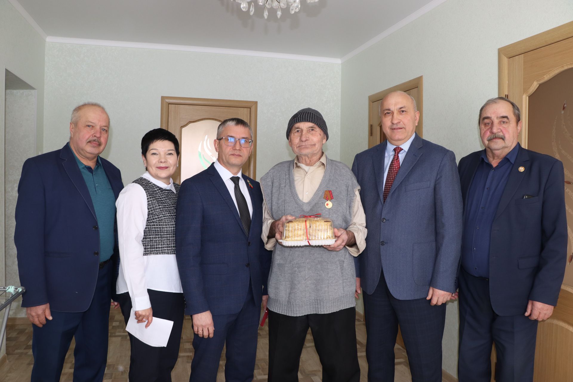 Вручение юбилейных медалей «80 лет Победы в ВОВ 1941-1945гг.» труженикам тыла