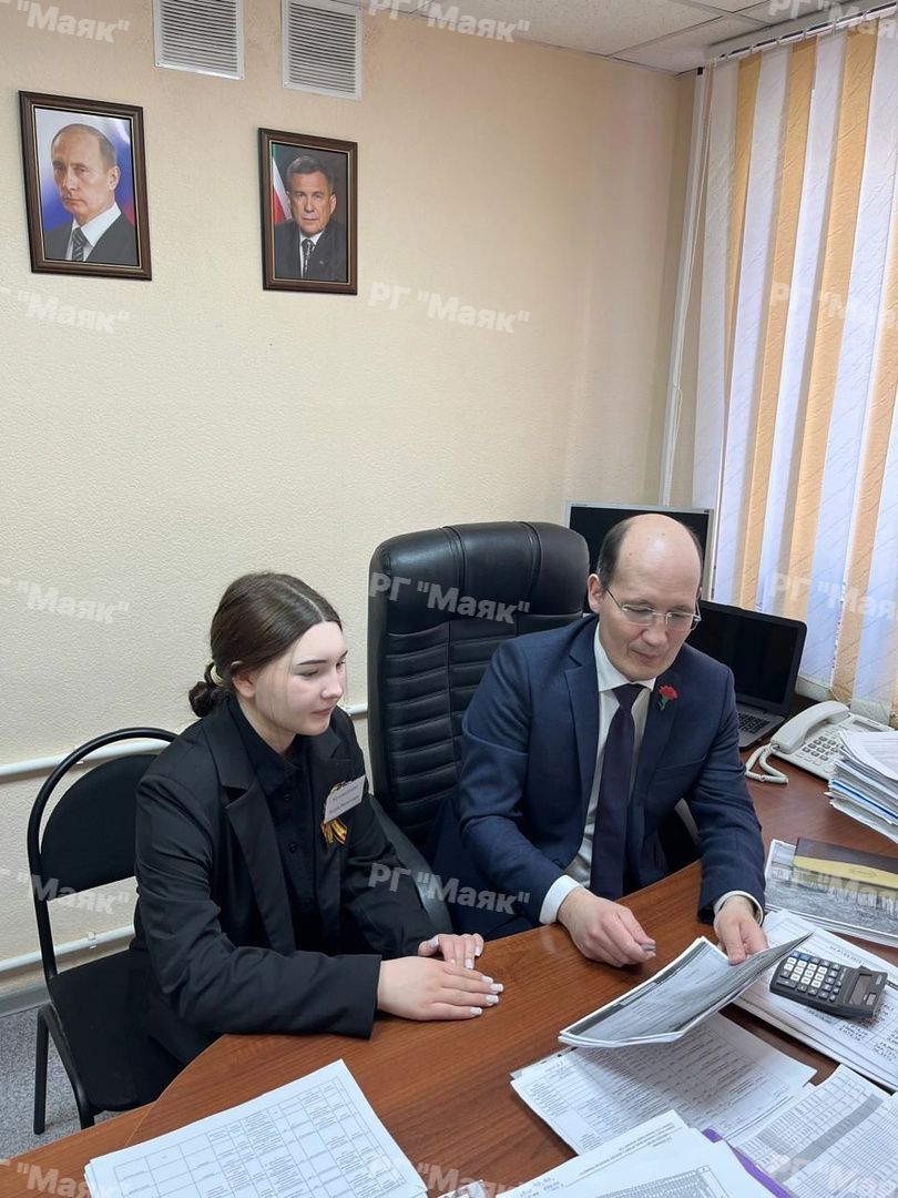 Школьники у руля: как прошел День дублера в Азнакаевском районе