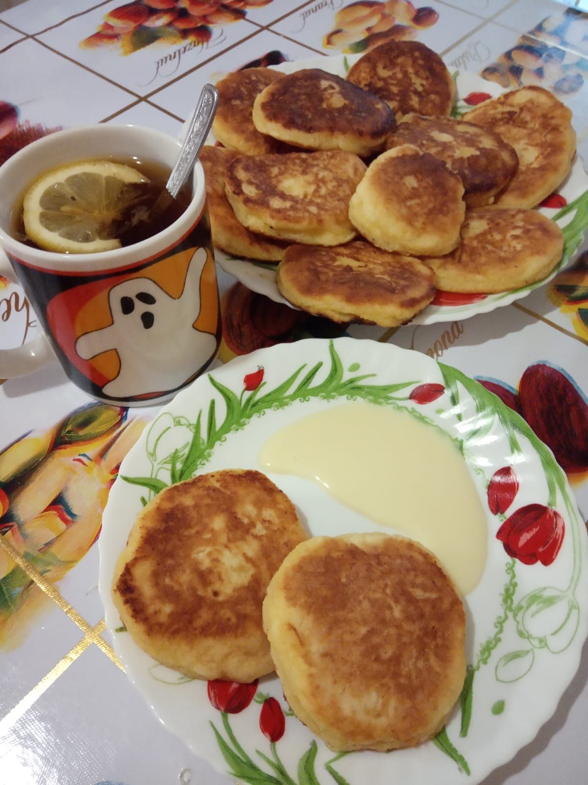 Сырники с абрикосами в духовке