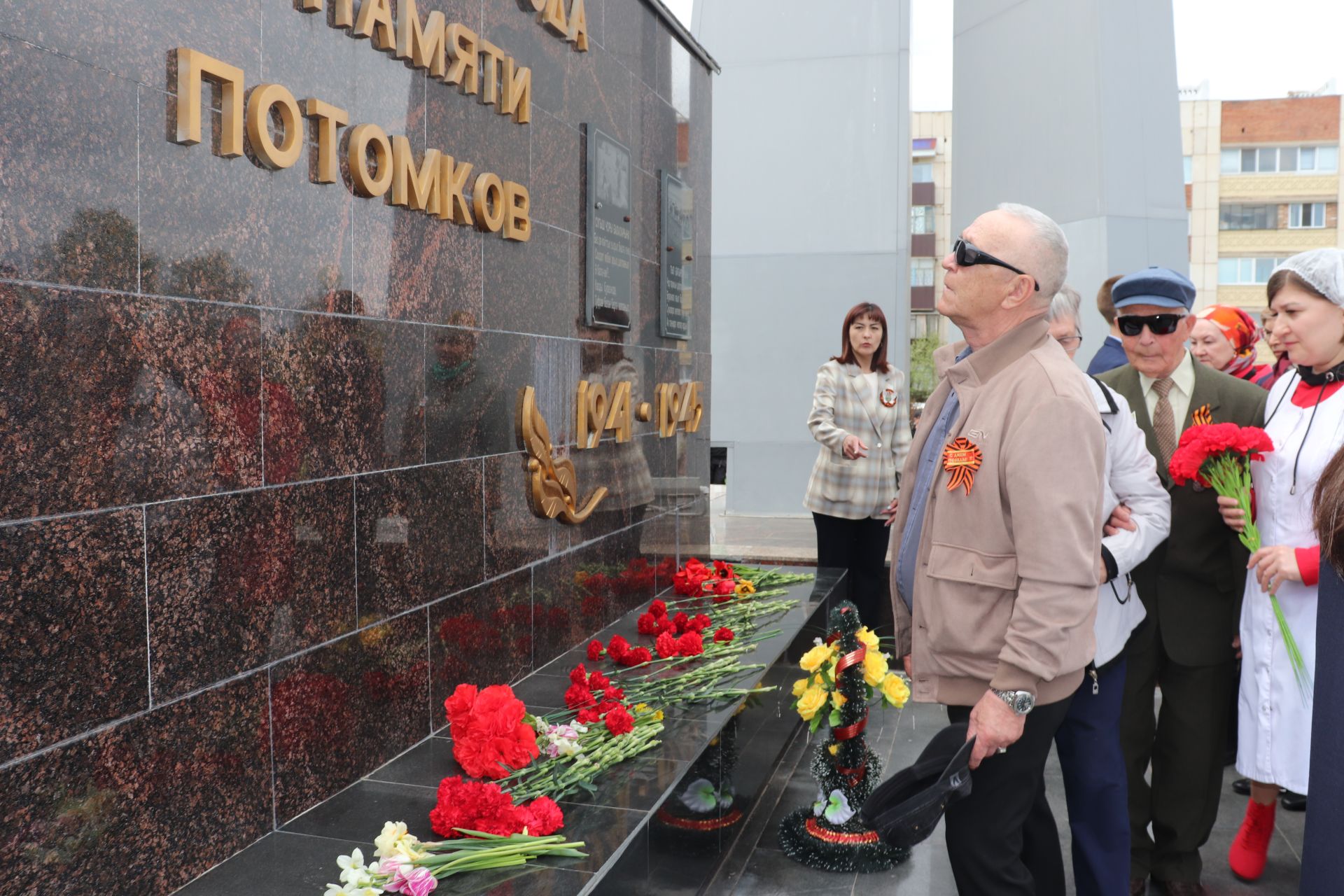 Празднование 80-летия Победы в Великой Отечественной войне в поселке Актюба