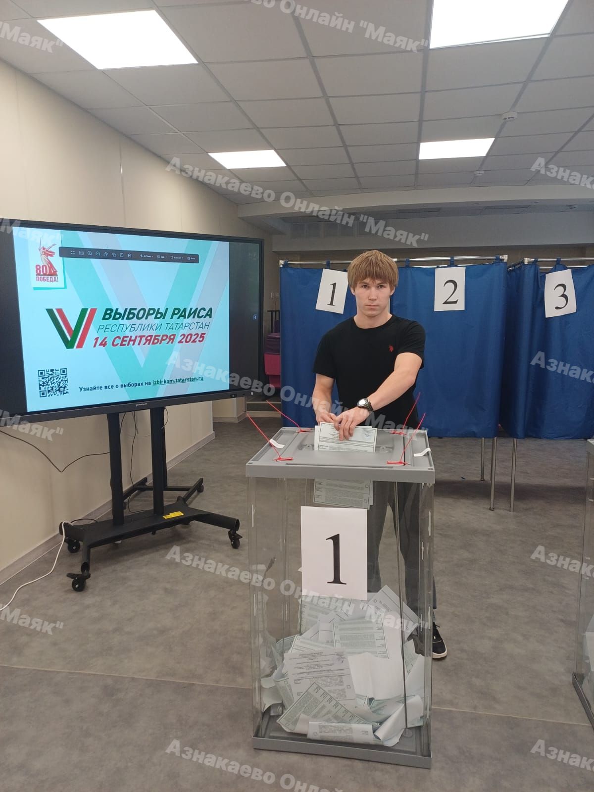 Көрәш буенча дүрт тапкыр дөнья чемпионы Илфат Миңнегалиев Азнакайда тавыш бирде