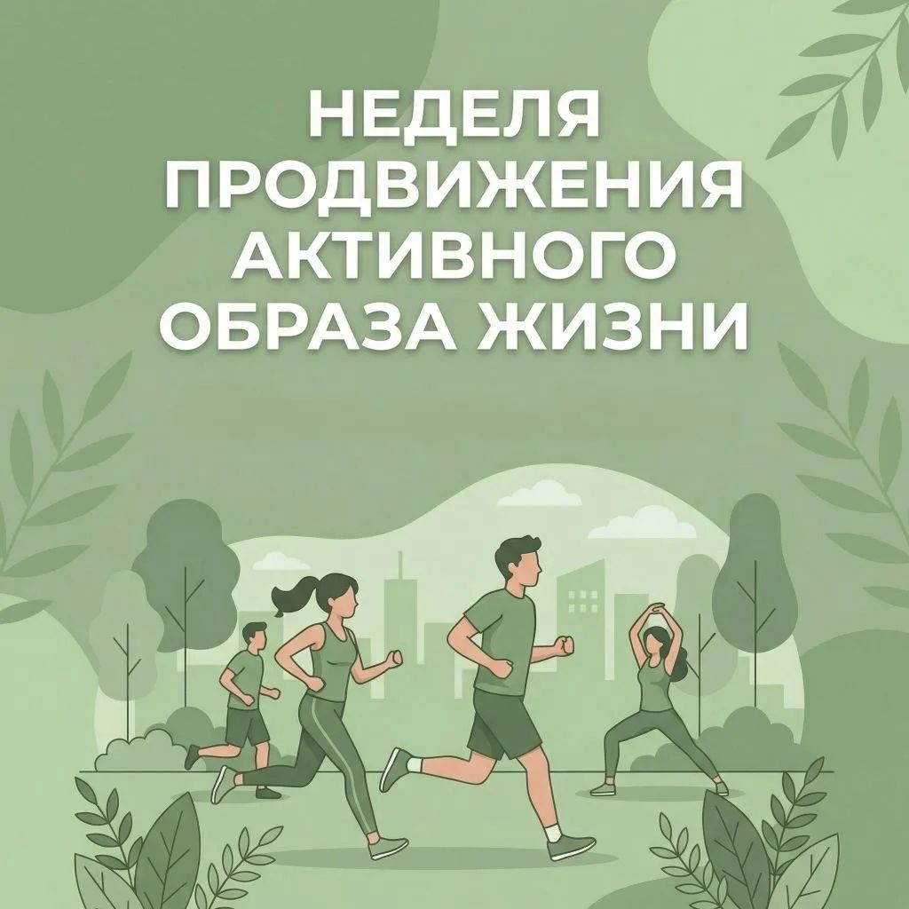 Неделя активного образа жизни: сделайте свой шаг к здоровью!