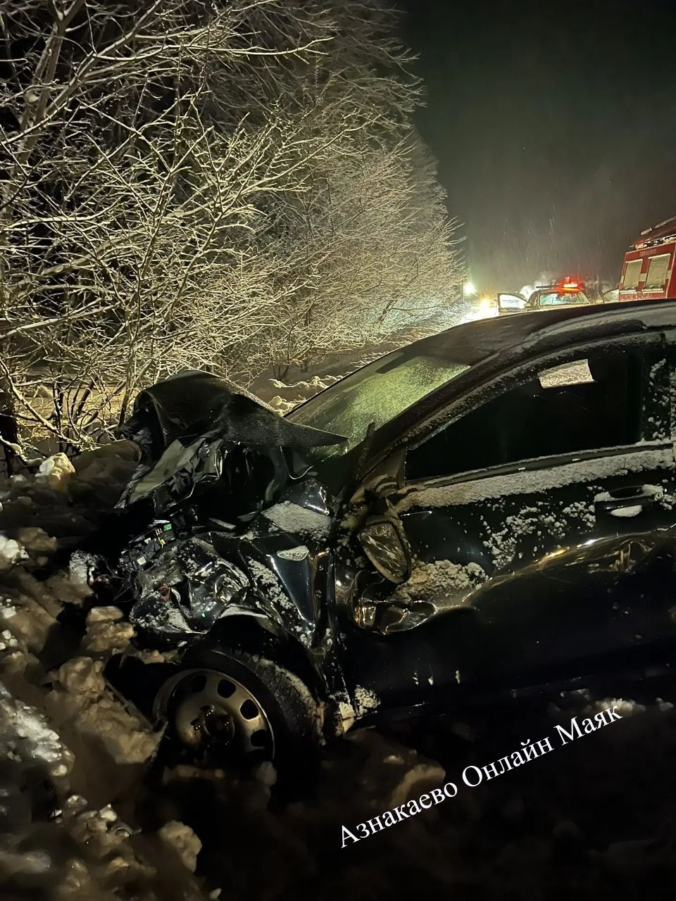 В Азнакаевском районе произошло серьезное ДТП с двумя погибшими
