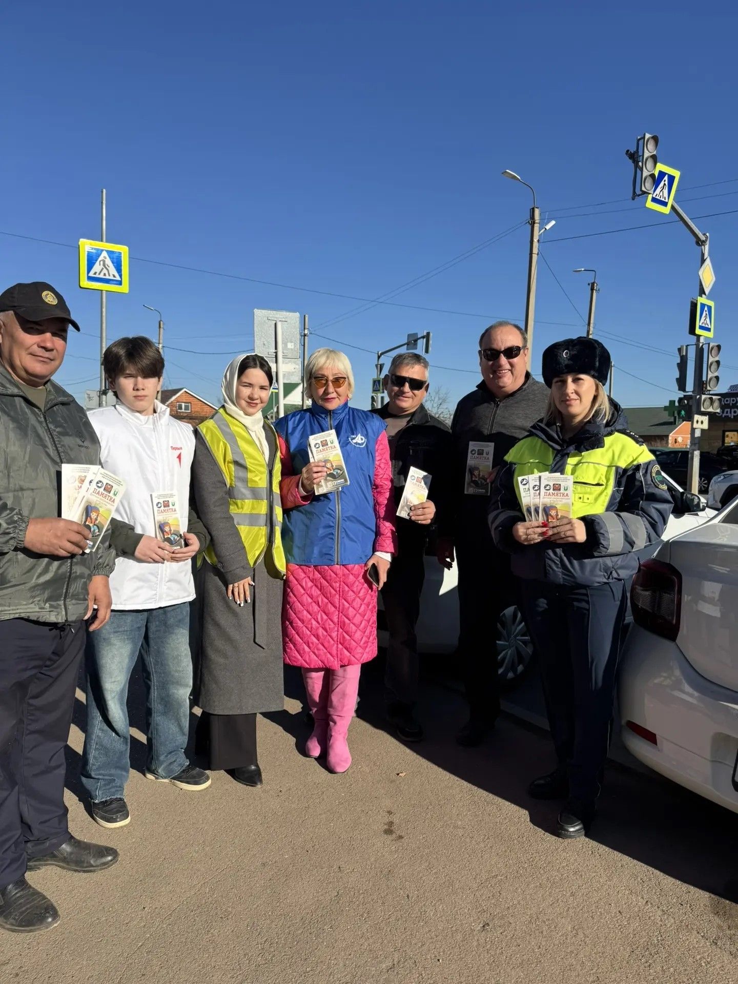 Прошла  акция по безопасности дорожного движения