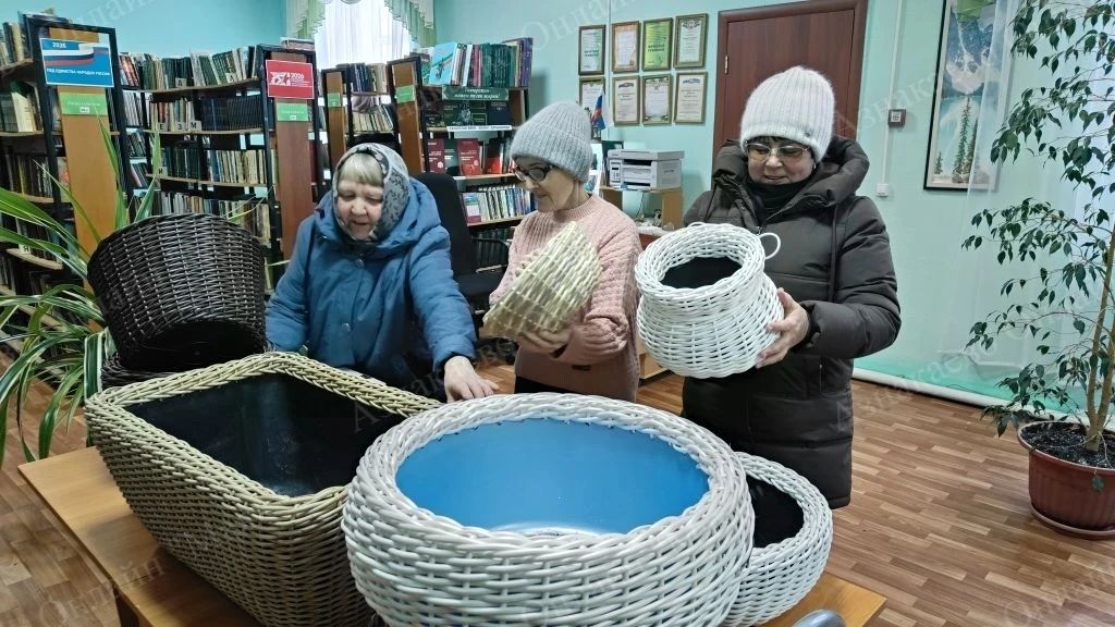 Жители деревни Алькеево осваивают новое ремесло