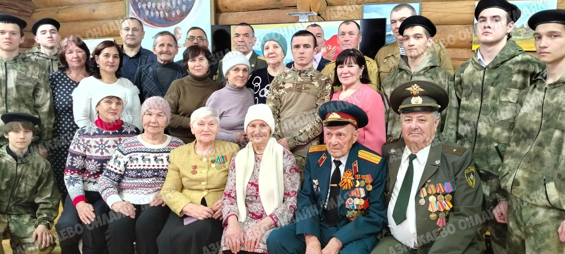 В музее Азнакаево чествовали героев Афганистана, Чечни и СВО