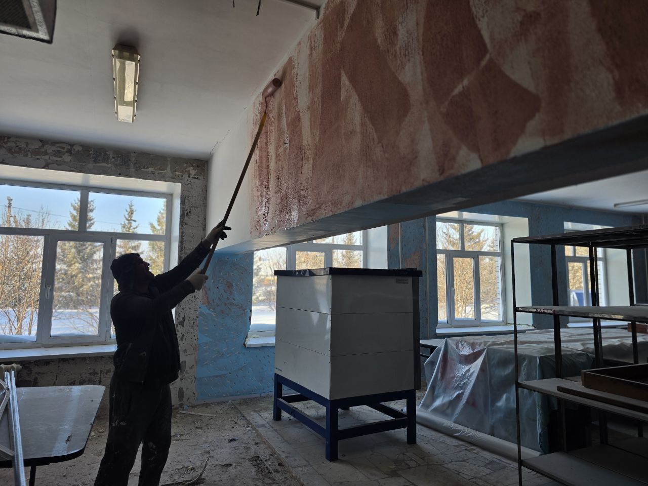 Школа в Тумутуке преображается благодаря нацпроекту