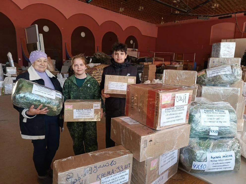40 тонн пиломатериалов отправили бойцам из Азнакаевского района