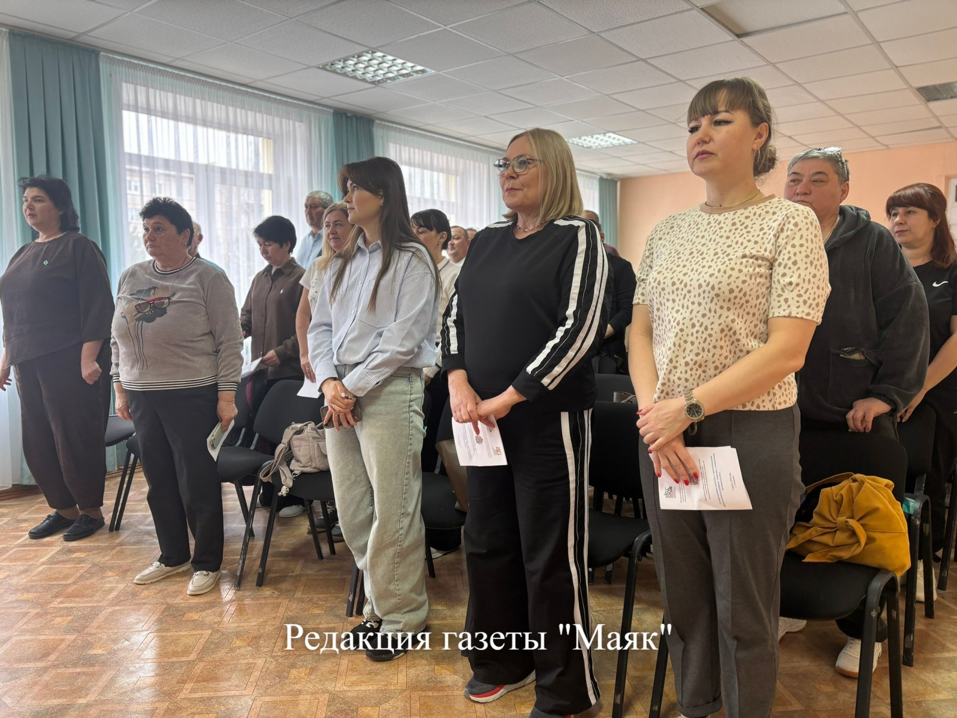 В школе №8 Азнакаево прошёл районный семинар для учителей физкультуры