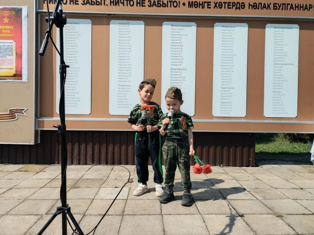 7 мая в с. Микулино прошел торжественный митинг ко Дню 81-ой годовщины победы в ВОВ.