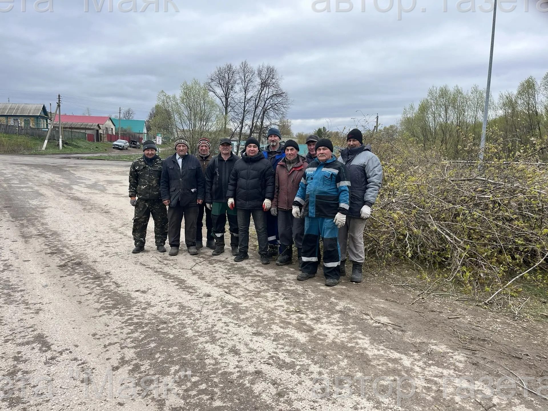 Карамалы авылында өмәләр уза