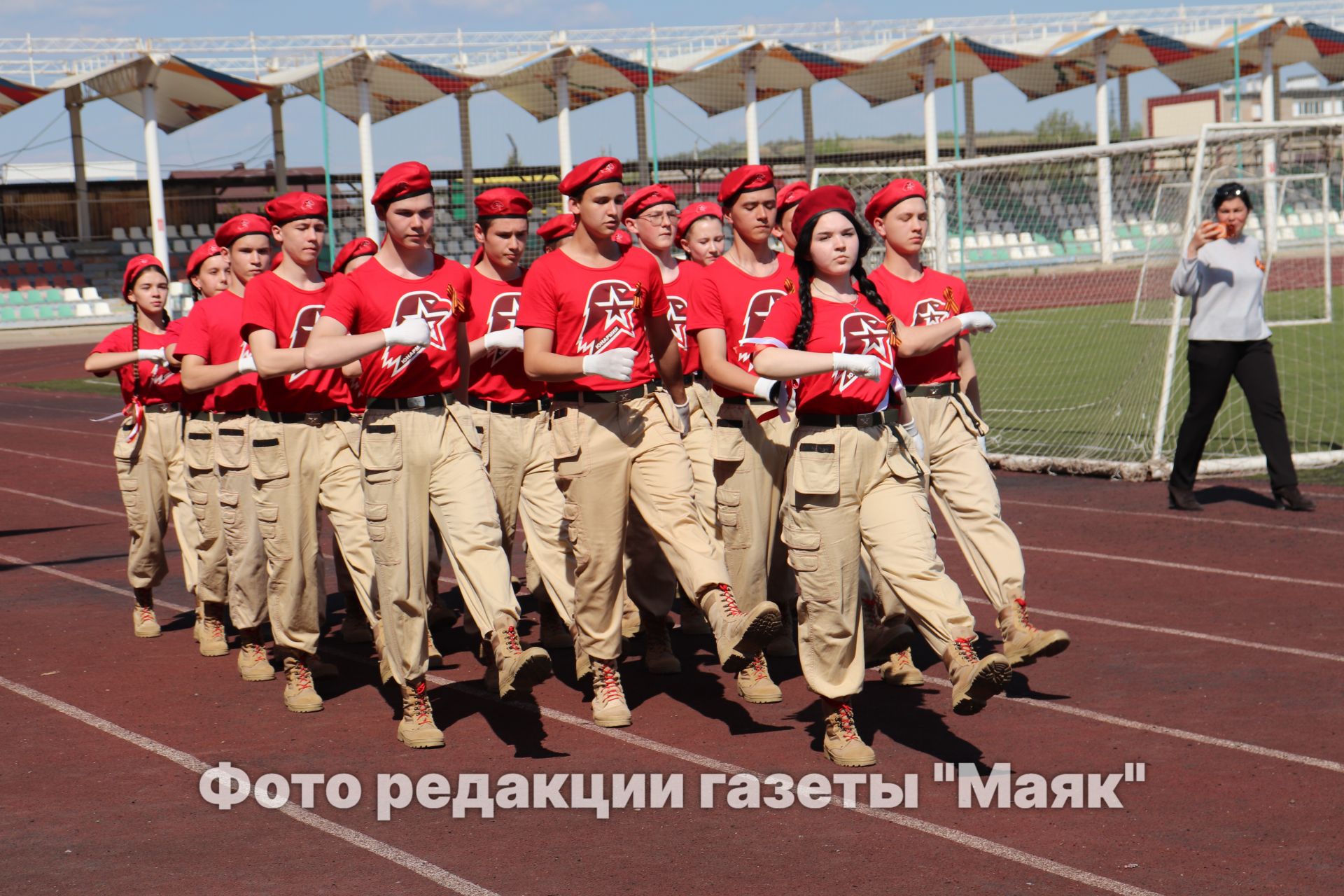 Азнакаевские школьники показали мастерство строевой подготовки
