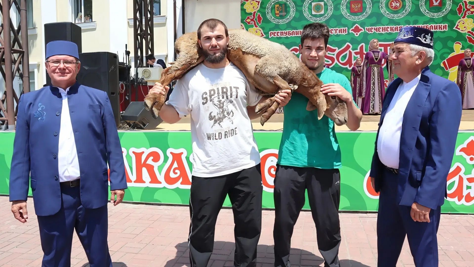 Азнакаевцы побывали на Сабантуе в Чеченской Республике