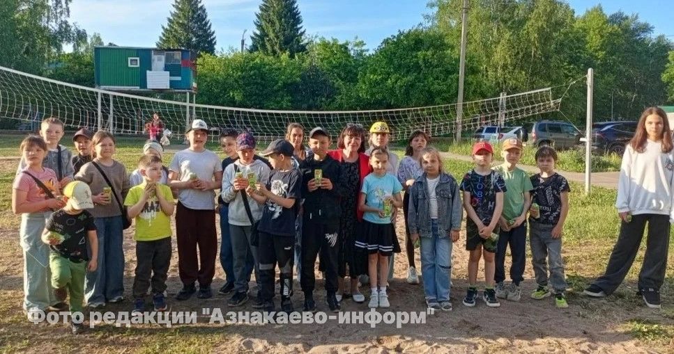 Спортивный праздник во дворе: как в Азнакаево отметили День защиты детей
