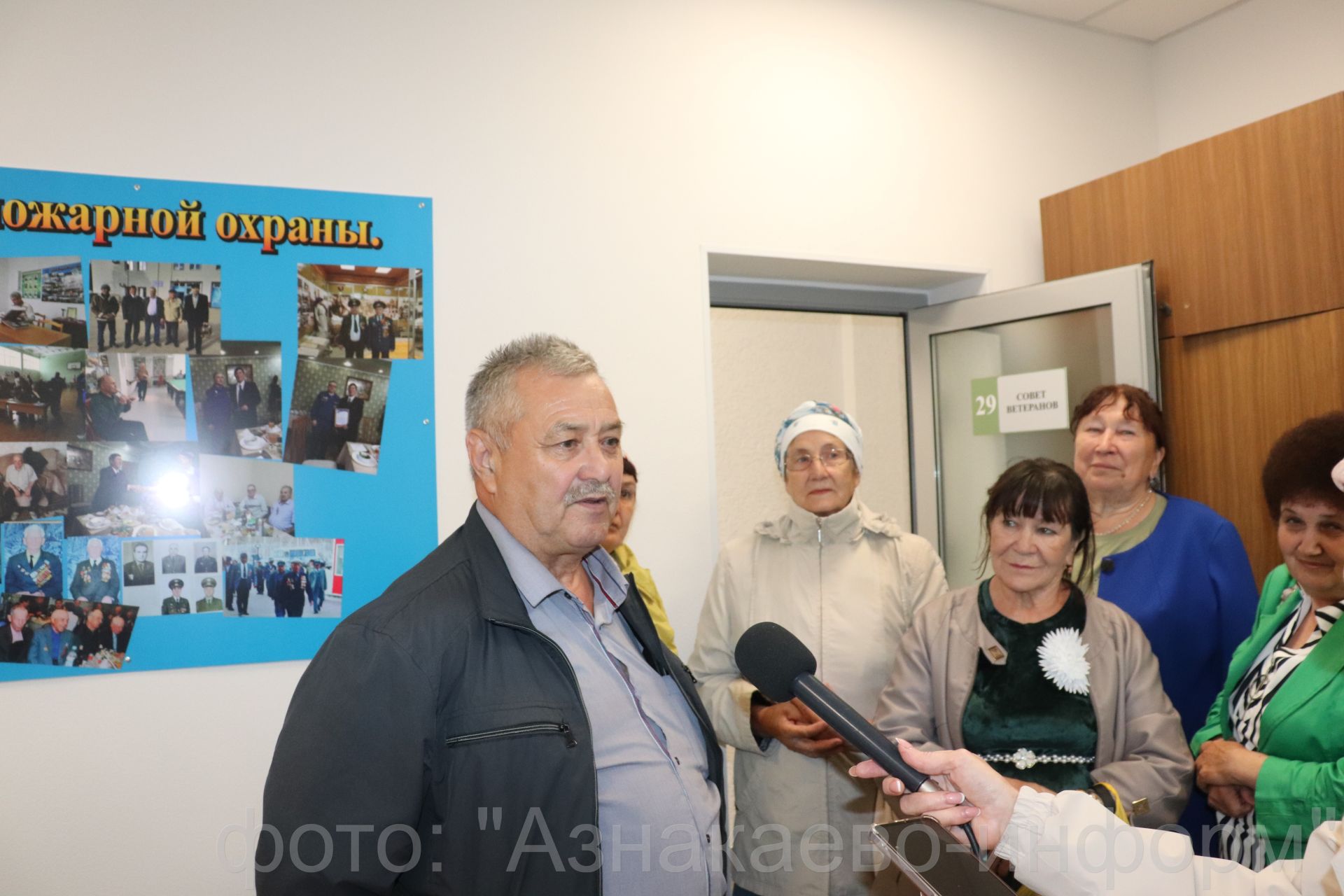 Азнакаевские ветераны в гостях у пожарных: тёплая встреча в части № 24