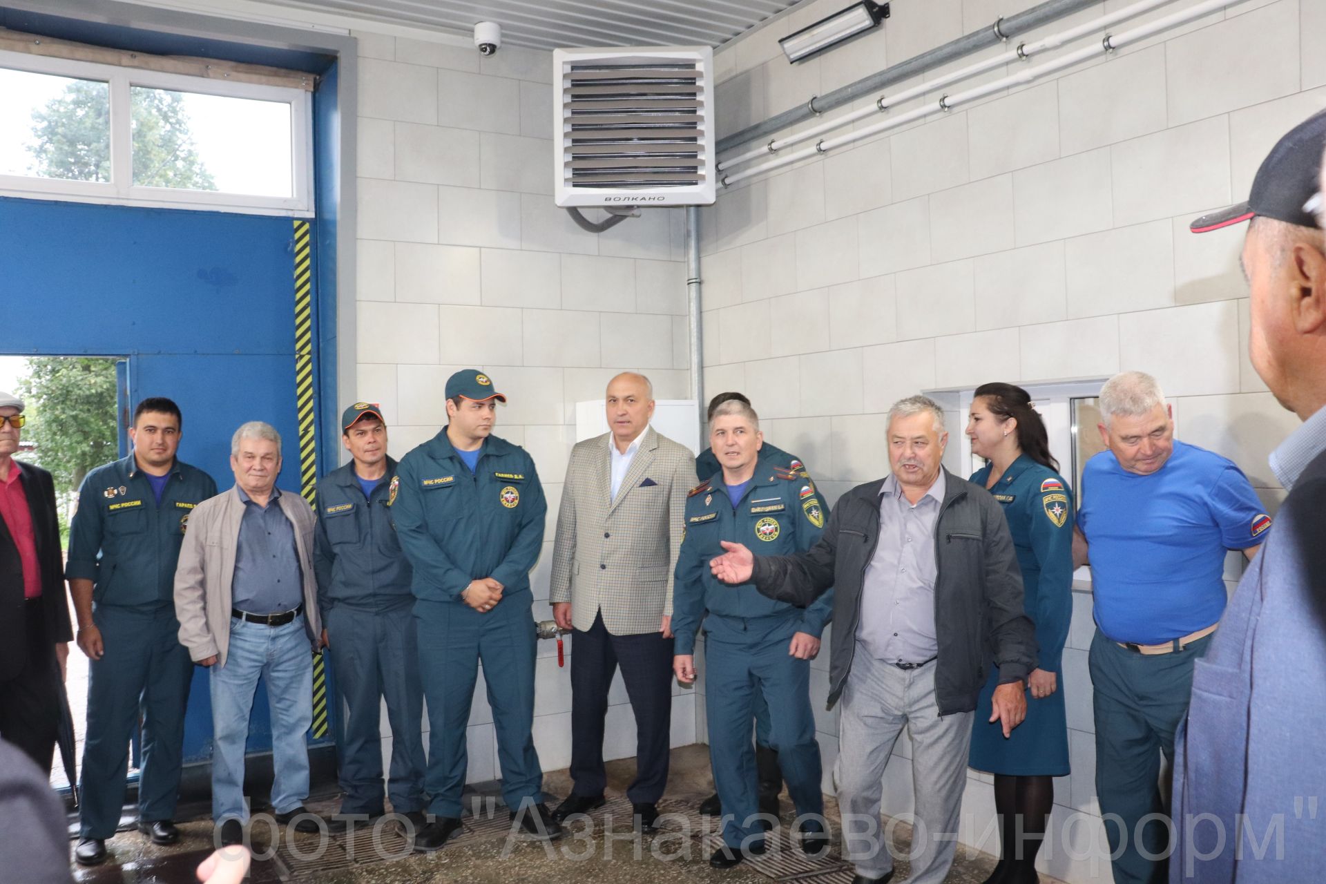 Азнакаевские ветераны в гостях у пожарных: тёплая встреча в части № 24