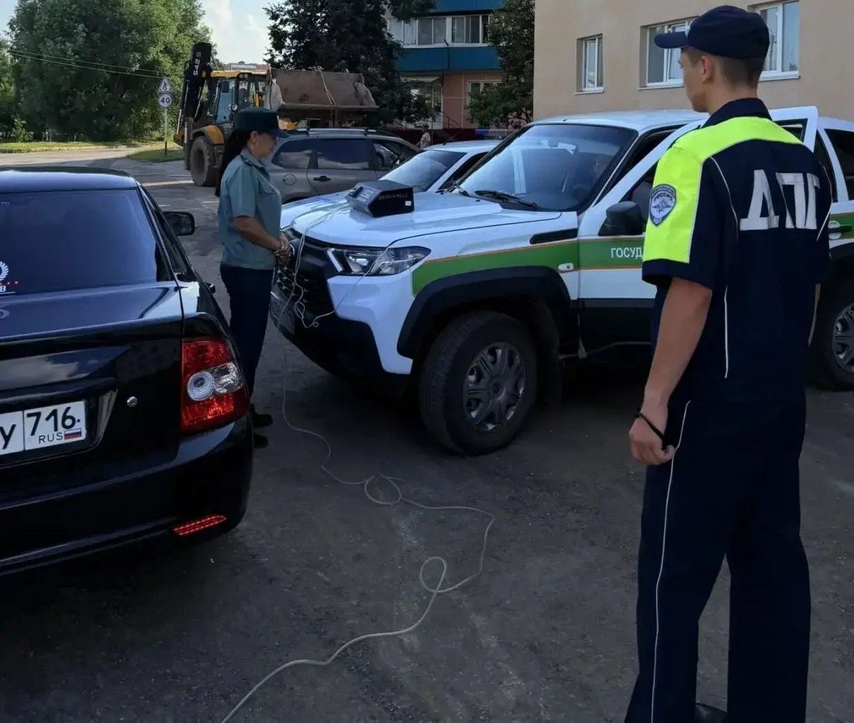 Совместный рейд ГИБДД и экологов в Азнакаевском районе: итоги проверки выхлопов