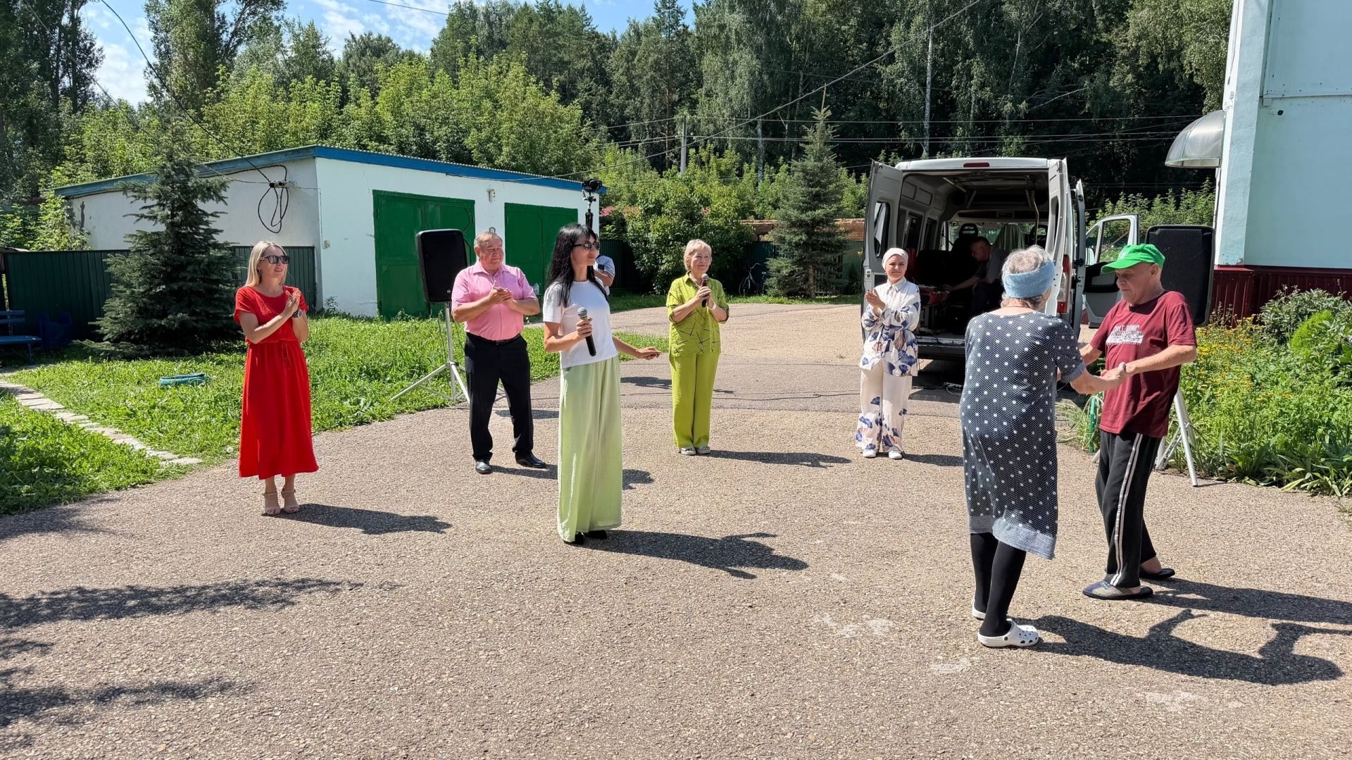 В селе Чалпы провели праздник жителям пансионата «ЭКО-ОМЕТ»