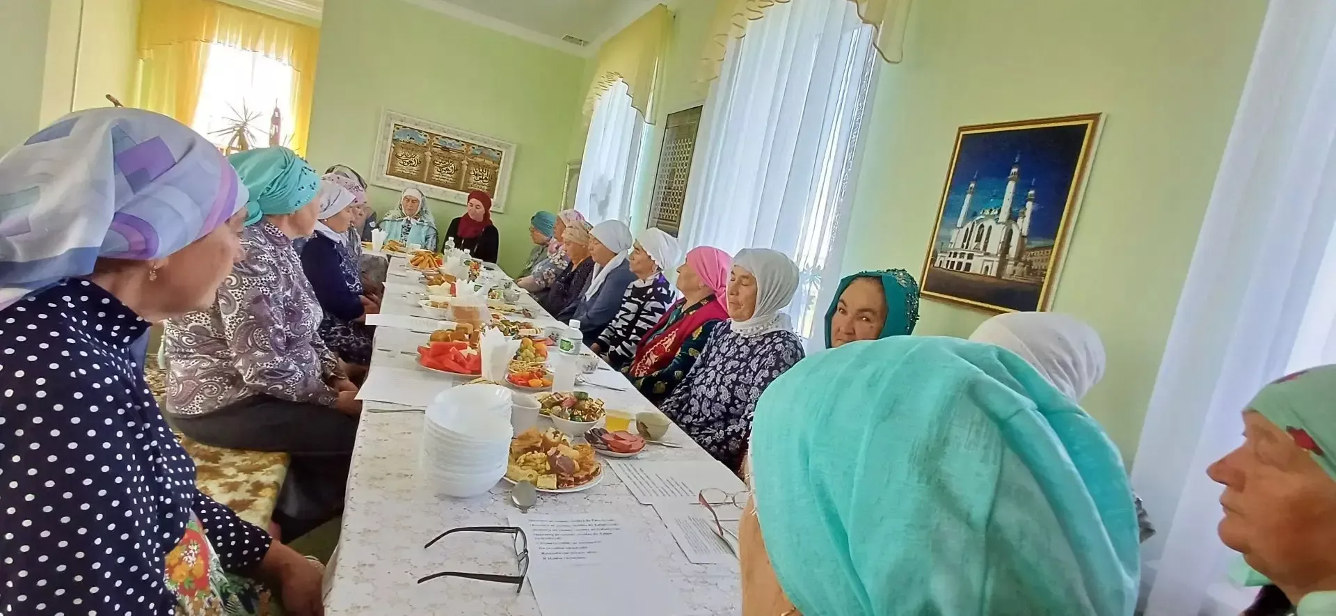 Чубар Абдул авылында Мәүлид кичәсен зурлап билгеләп үттеләр