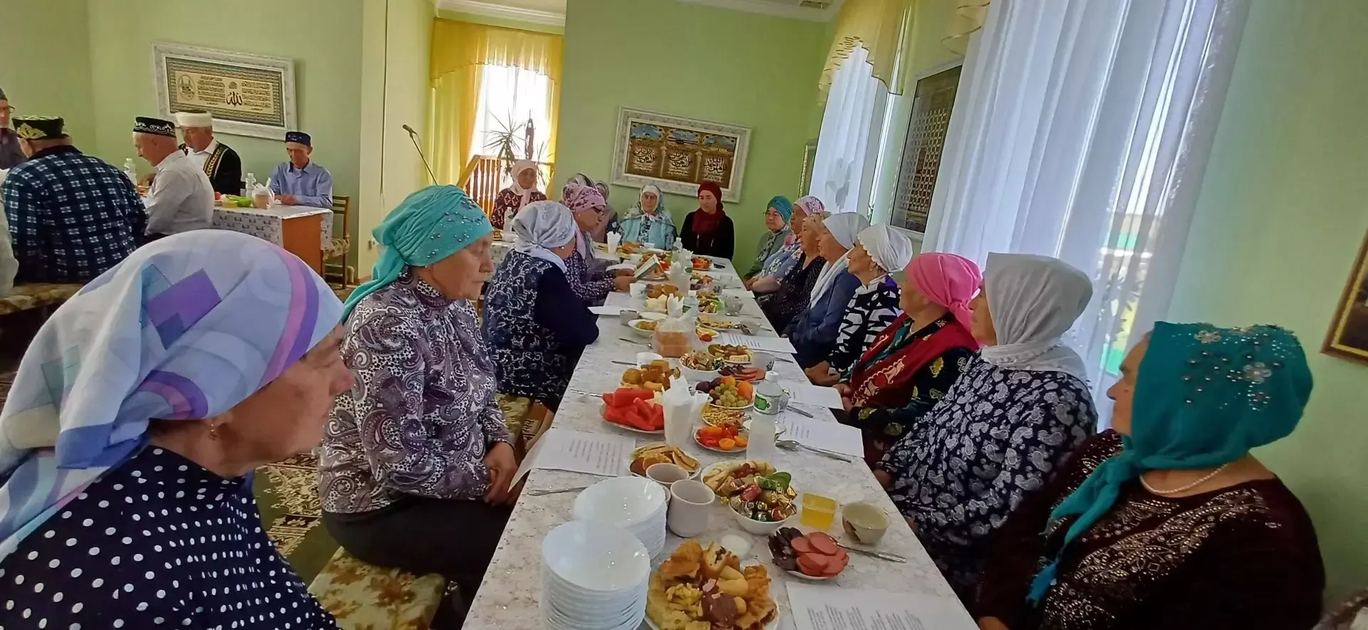 Чубар Абдул авылында Мәүлид кичәсен зурлап билгеләп үттеләр