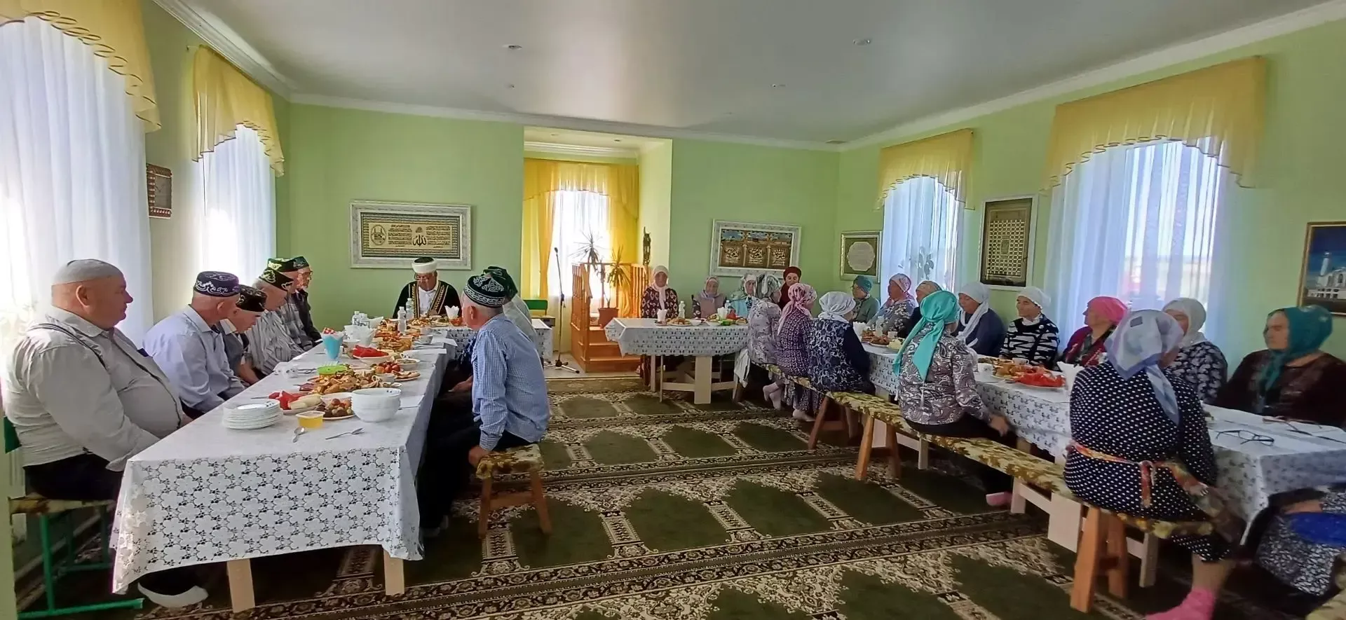 Чубар Абдул авылында Мәүлид кичәсен зурлап билгеләп үттеләр