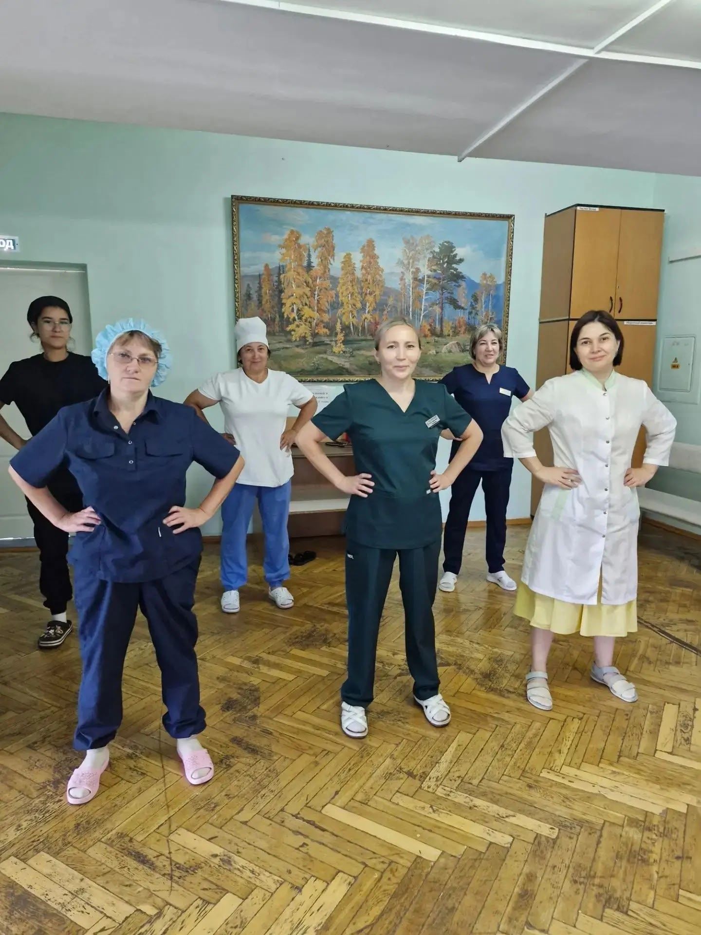 Движение — жизнь: медработники Азнакаевской ЦРБ поддержали акцию ко Дню физкультурника