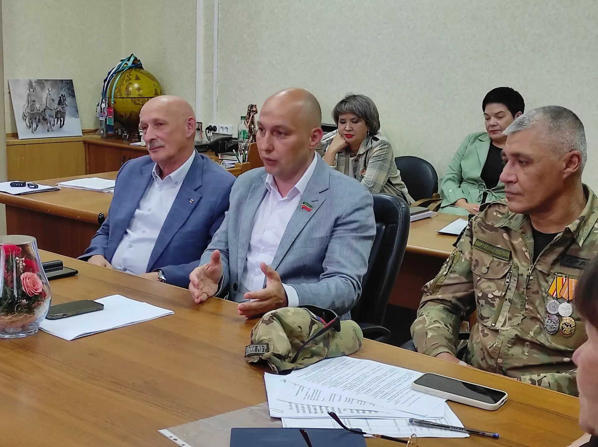 В Азнакаево создано местное отделение Ассоциации ветеранов СВО