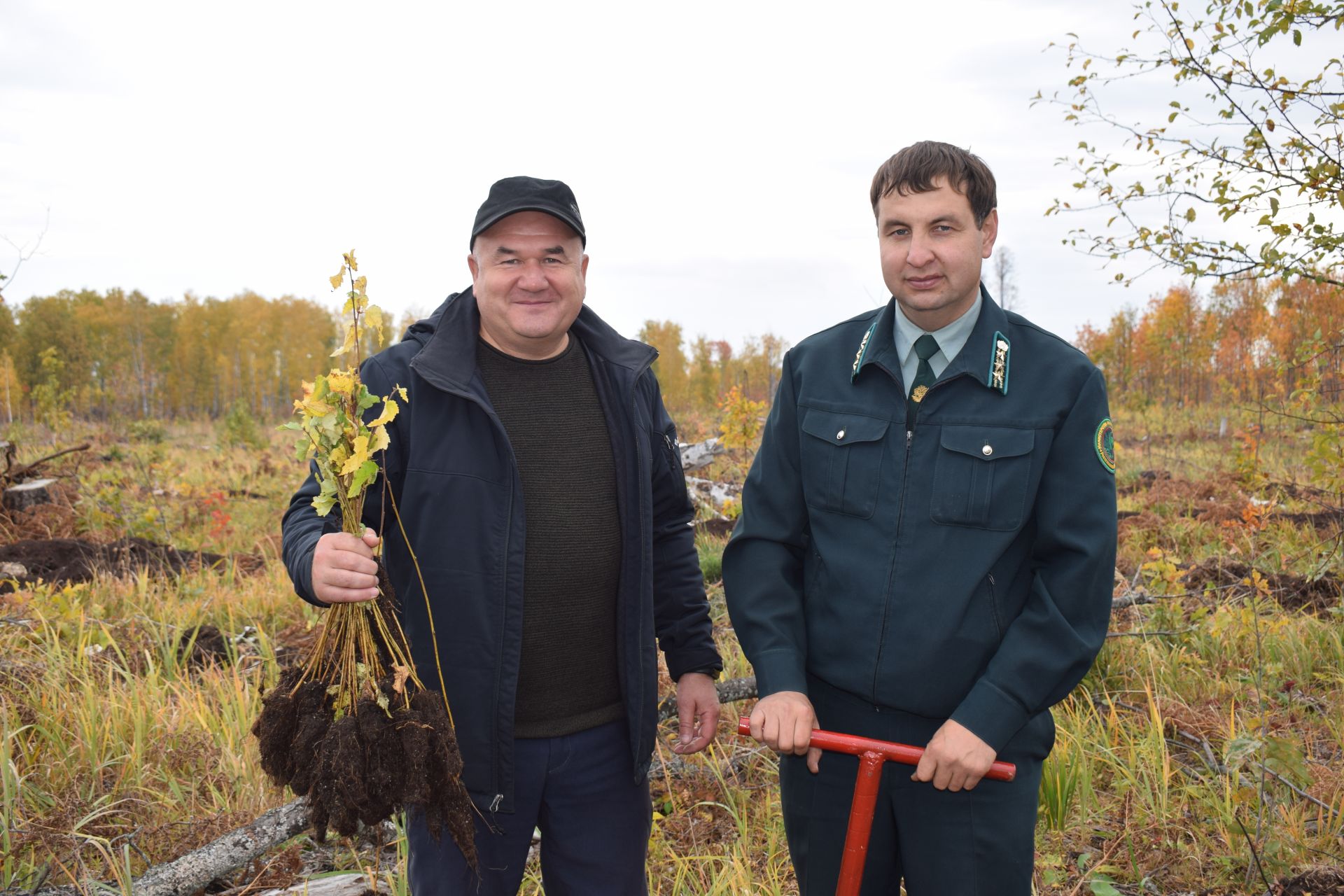 В Азнакаево прошла акция «День посадки леса»