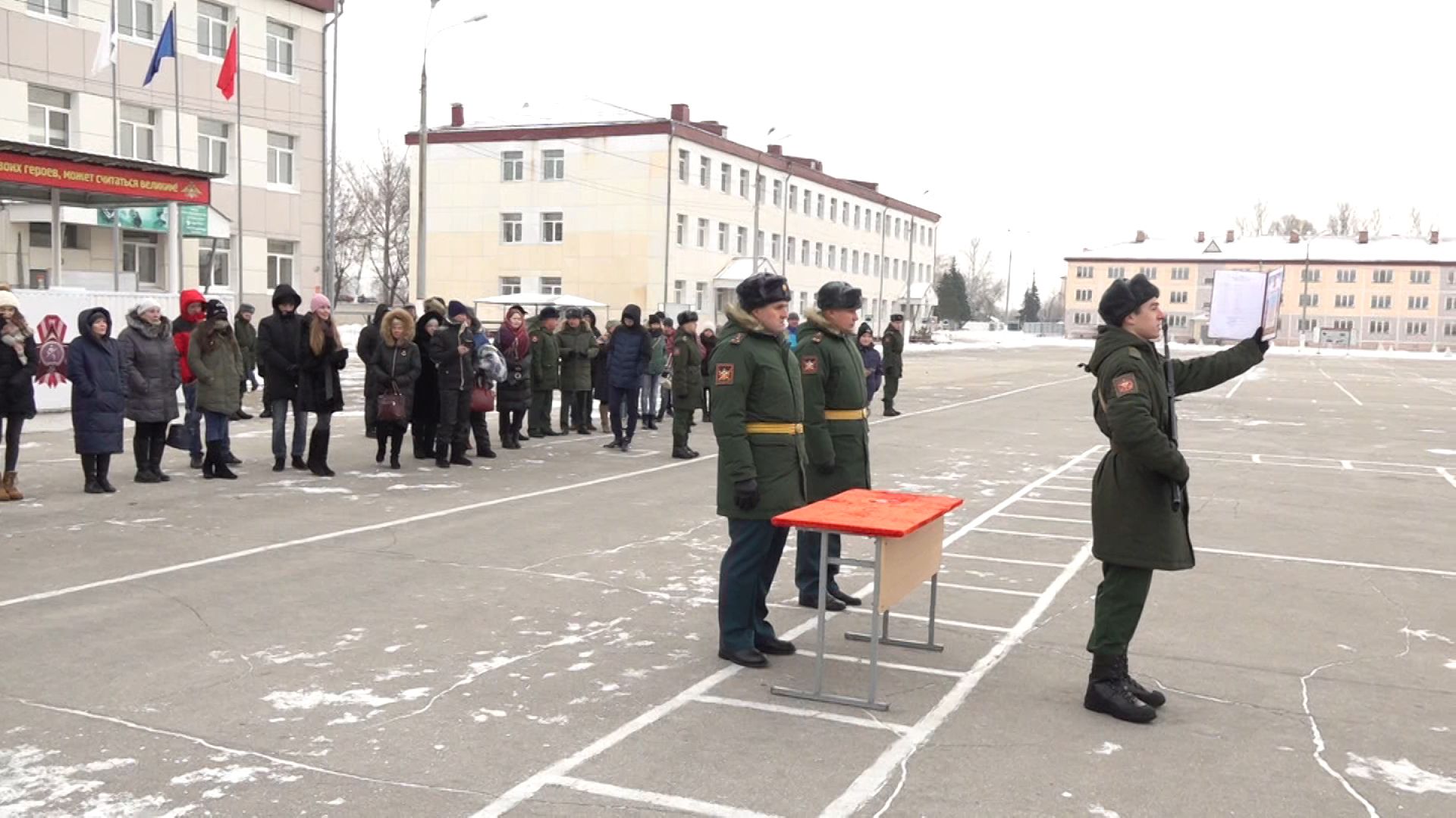 В Самаре Азнакаевские призывники приняли воинскую присягу