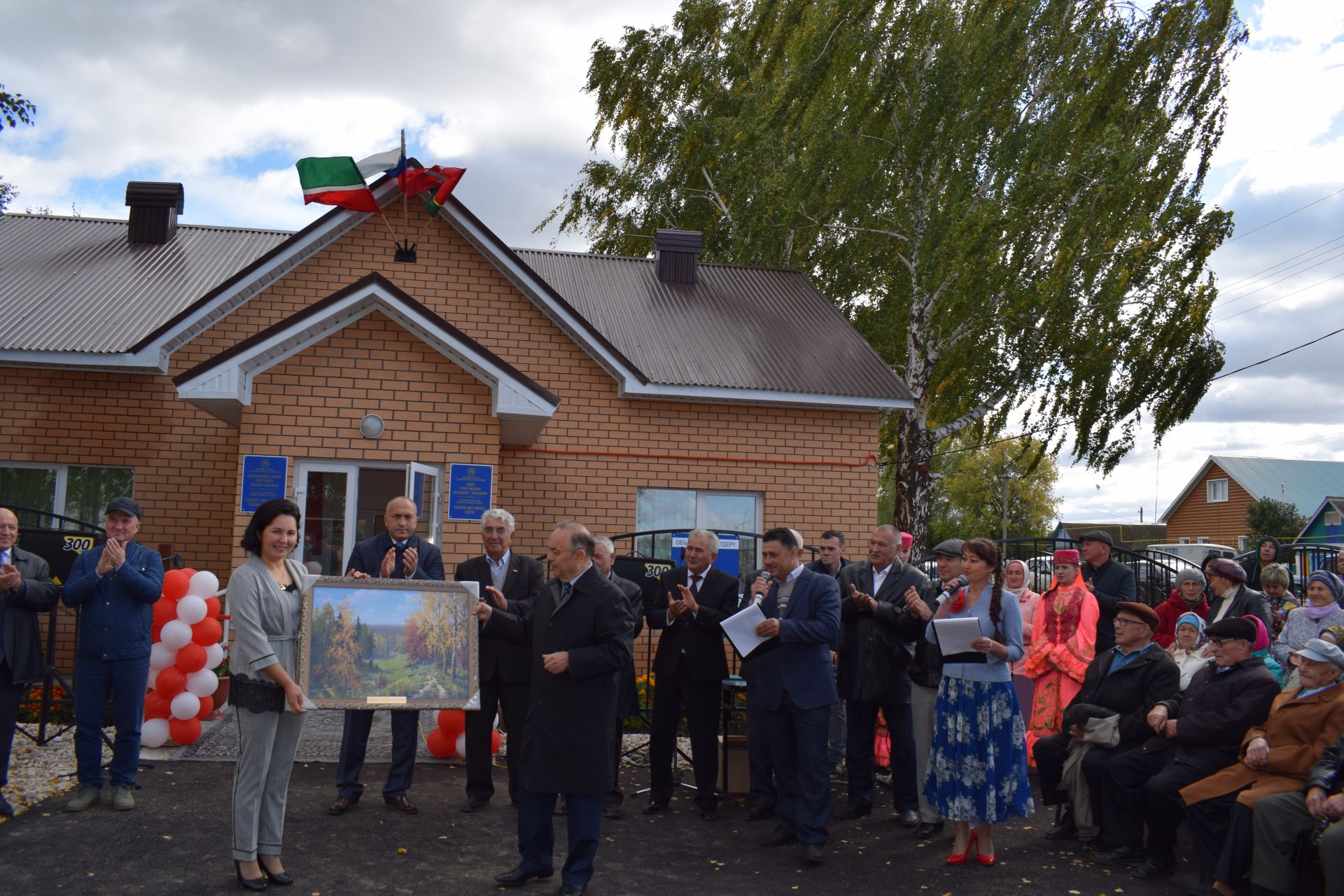В селе Тумутук Азнакаевского района открылось новое здание сельсовета