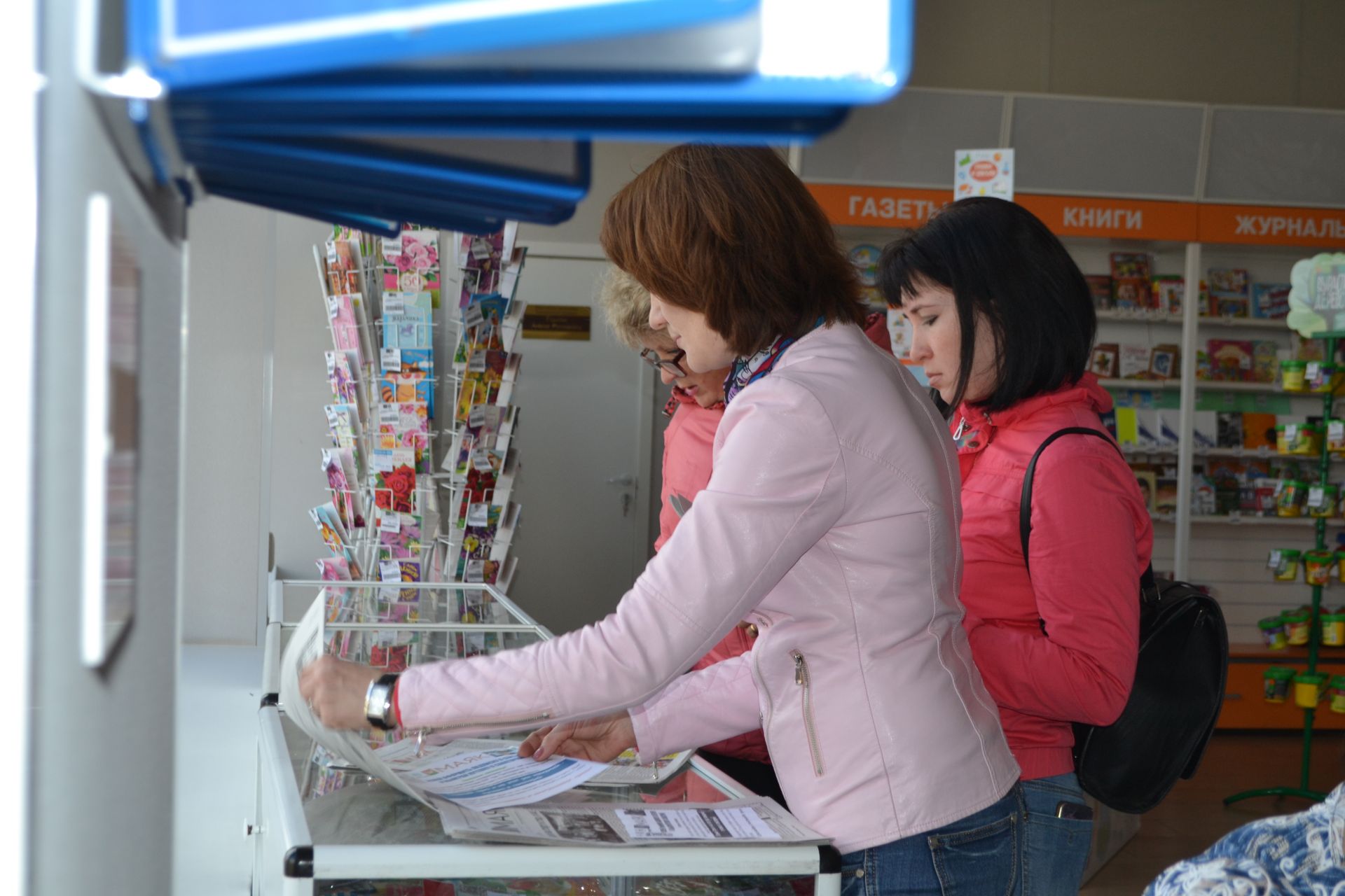 В главном отделении почтовой связи города состоялась встреча с читателями «Маяка».