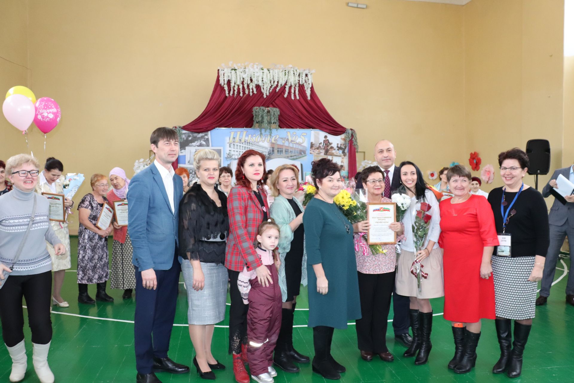 Школа №5 г.Азнакаево отметила золотой юбилей