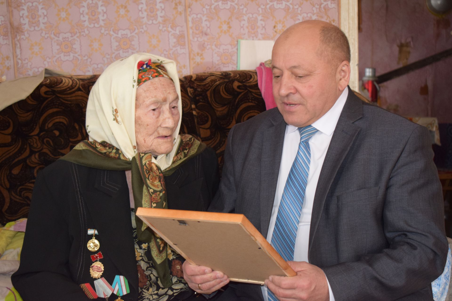 Жительница Асеево Рауза Миргалимова отметила 95-летний юбилей