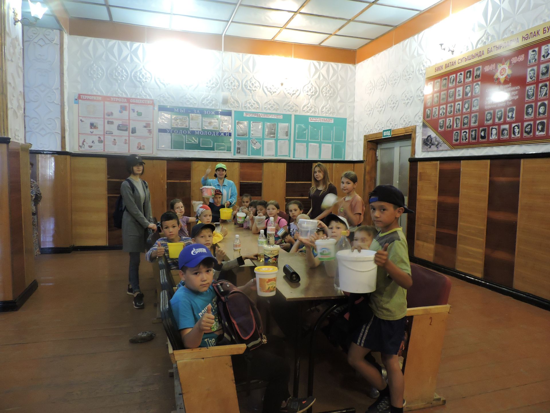 Новости поселений: летний лагерь для детей в с.Агерзе.