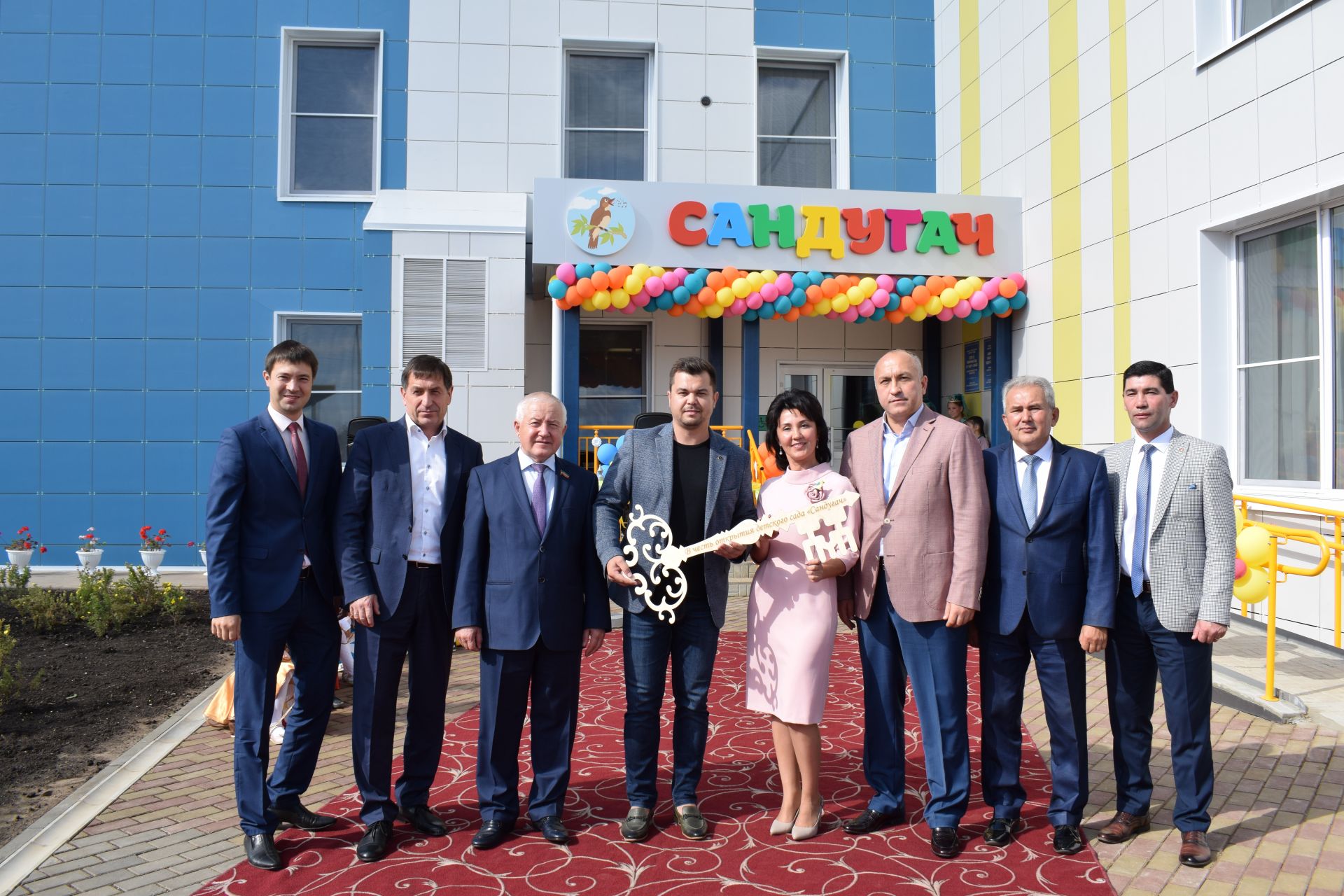 В Азнакаево открылся новый детский сад «Сандугач»