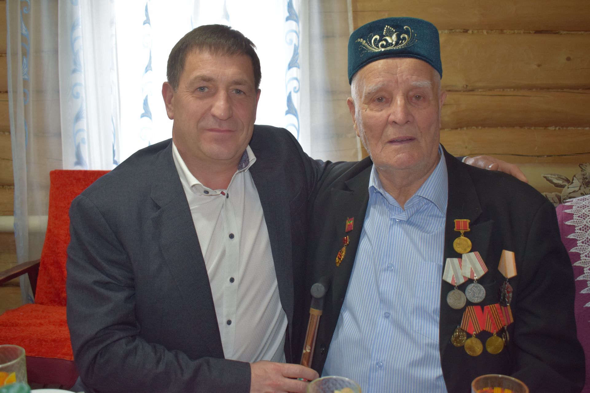 Азнакаевский труженик тыла Касим Шайхутдинов в канун Нового года отметил знаменательный юбилей