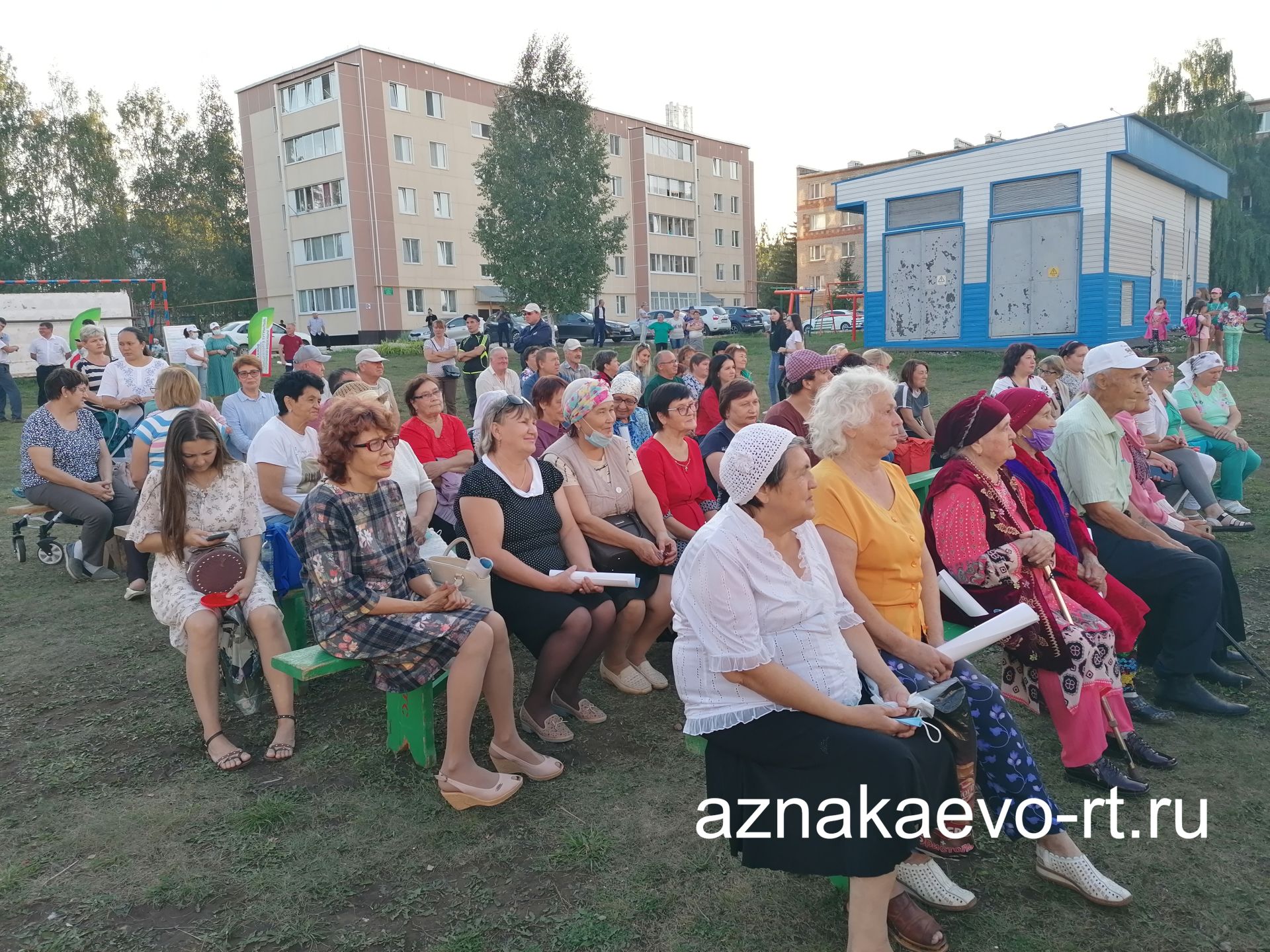 Праздник двора в микрорайоне Тукая города Азнакаево удался на славу
