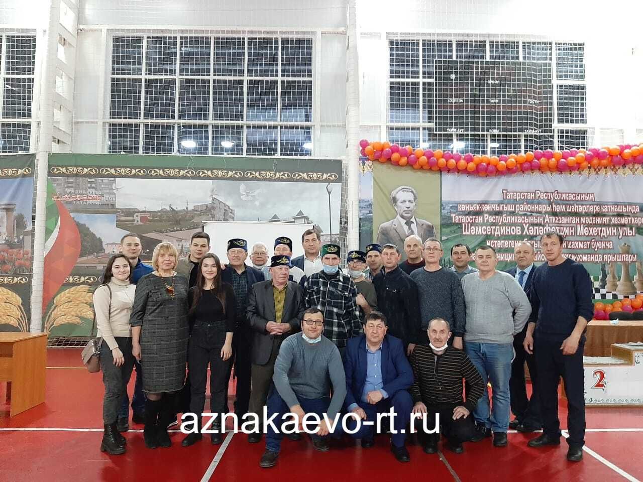 В Азнакаево прошел турнир памяти Халяфутдина Шамсутдинова среди шахматистов юго-востока республики