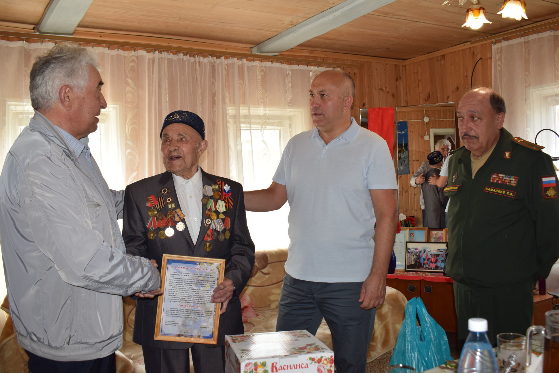 Ветерану Великой Отечественной войны Шамилю Усманову– 96 лет