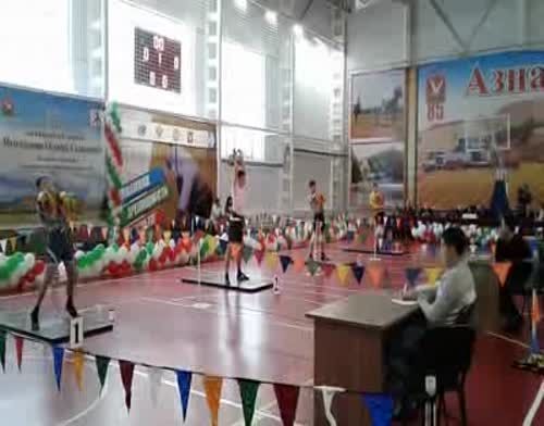 Азнакайның яшь гимнасткасы Мәскәүдән медаль белән кайтты